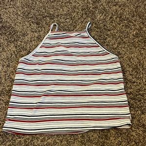 a crop top / tank top.